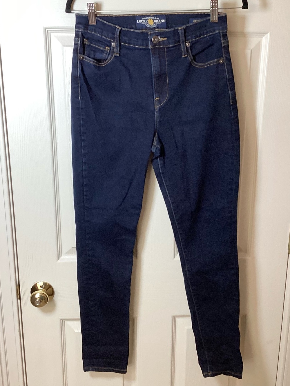 Lucky Brand Olivia Skinny Dark Wash Ankle Jeans - Size 6/29